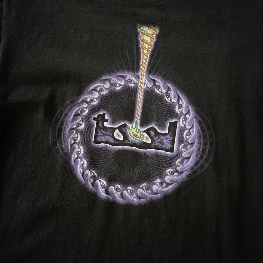 Vintage 2000'S Anvil TOOL band T-shirt size M - Picture 2 of 6